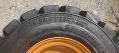 4-12X16.5 HD FOAM FILLED Skid Steer Tires-Wheels/Rims for Case-12-16.5-NO FLAT