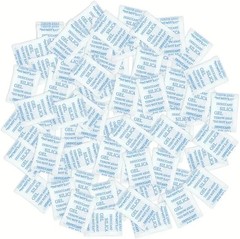 (1gm / 50 packets) Silica Gel Pouches for Room Kitchen Wardrobe Cupboard car