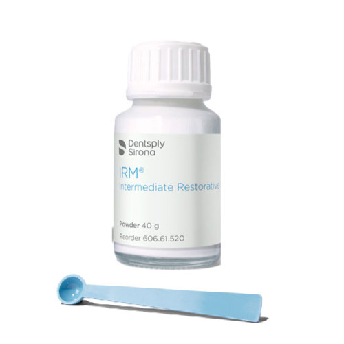 Dentsply Sirona IRM 38gm Powder only, Ivory shade Intermediate Rest. Material