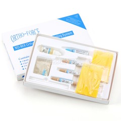 Dental Ortho Adhesive No-Mix Bonding/ Light Cure Resin/ Blue/Green Glue Kit