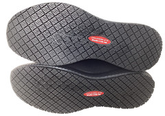 Skechers Women’s Work Squad Slip Resistant Slip On Black Shoes Size:8 190D
