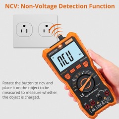 Proster Digital Multimeter 6000 3.6 x 7.7 x 2.0 inches, Updated 6000 Count