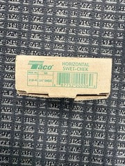 TACO 219-4 Bronze Horizontal Sweat-Chek valve check 3/4″