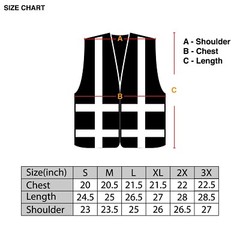 TCSV3 High Visibility Lime Two Tones Safety Vest , ANSI/ ISEA 107-2015