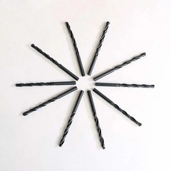 1–10mm HSS High Speed Steel Twist Drill Bit Set – 10Pcs Metal & Wood Drilling