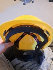 3M SecureFit H-700 Vented Front-Brim Hard Hat, One Size Fits Most, Yellow