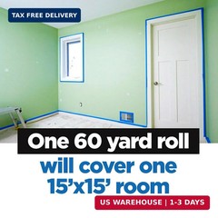 ScotchBlue Original Multi-Surface Painters Tape, 1 Inch Wide (0.94 in. x 60 Yds)
