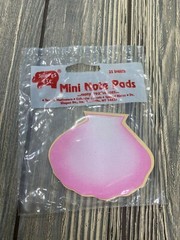 Vintage Shapes Etc Mini Notepad 35 Sheets 1991 Seashell Clamshell