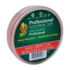 Duck® Brand Professional Electrical Tape Canister Pack – Red, .75 in. x 66 ft. x