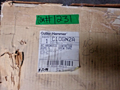 NEW Cutler-Hammer C10GN2A Size 5 Magnetic Contactor 2 Pole 270 AMP NO COIL