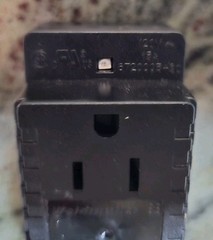 Weidmuller 6720005430 15A 120V Din-rail mount duplex receptacle w/LED indcatr