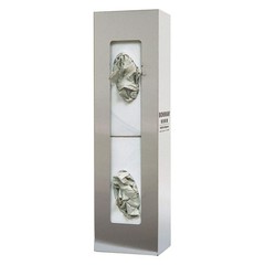 BOWMAN DISPENSERS GS-108 Glove Box Dispenser,2 Boxes 34GF04