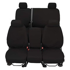 Covercraft-SS8489PCCH Polycotton Seat Saver Custom Seat Covers, Charcoal
