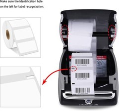 2 ROLLS For DYMO Labelwriter 400 450 4XL 2.25 in x 1.25 in FNSKU Barcode Labels