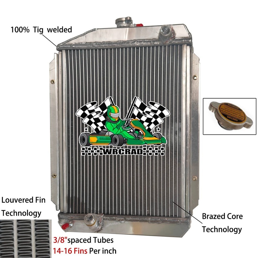 Aluminum Tractor Cooling Radiator For John Deere 950 OE#CH19296 17″ High Core