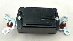 NOS Hubbell 1101 Single Pole Toggle Switch 15A 120-277V AC Flush Side Wire