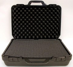 802 – PLATT LUGGAGE – BLOW MOLDED CASE – Exterior Dimensions (L x W x D): 23″ x