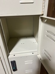 Hallowell DigiTech Electronic Locker Height 78 in Width 36 in Color Family Tan