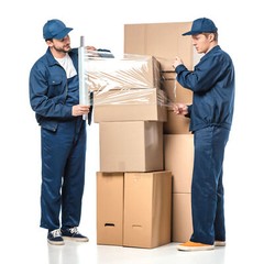 UBMOVE Large Cast Stretch Wrap 20″ x 1000′ 80G Roll With Handle
