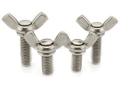 8# – 32 10# – 24 3/16″ 1/4″ 5/16″ 304 Stainless Steel Wing Thumb Screws Bolts