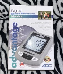 ADC Advantage 6021N Arm-Type Digital Blood Pressure Monitor, Wide Adult Cuff