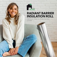 EconoHome Radiant Barrier Insulation Roll 250ft. x48 inch.