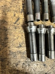 Swissmatic S&M TF10 Collets Misc Lot Of 40