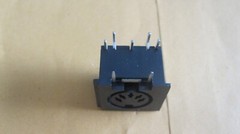 DIN DIN-5500-5S Mount Female Connector, MIDI Right Angle DIN 5 pin, 2 Pcs