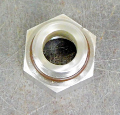 316 Stainless Steel Hex Nipple Fitting 3/4 in. Male-Female NPT Lot of Four (4)