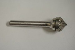 SK-6 Double Cut Tungsten Carbide Bur Cutting Tool Burr Abrasive Cone Shape NEW