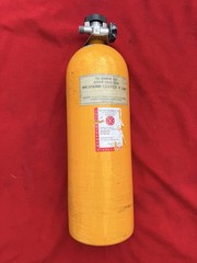 Vintage Scott SCBA 2216 PSI – 30 Min steel Air Cylinder – Mfg Date : 09/1993