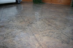 Caesar Stone Seamless Featheredge Texture Skin for Stamping Concrete by Matcrete
