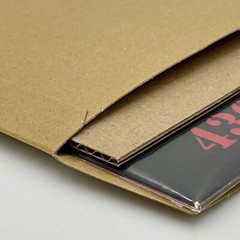 12″ 7″ Record Brown Mailers 12″ Stiffeners + Free Fragile Labels Free P&P UK