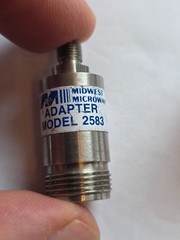 MIDWEST MICROWAVE 2583, ADT-2583-NF-SMF-02, ADAPTER
