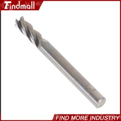 5x 1/4″ 4 Flute 2-1/2″ Overall Length 3/4″ LOC Carbide End Mill- TiALN COATED