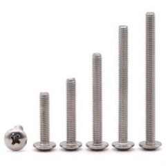M4-0.7 x 12 mm 100 pcs Truss Head Machine Screws, Stainless Steel 304, Full T…