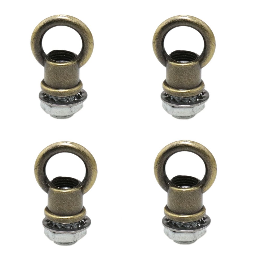 Meuey Lyot Light Fixture Hooks Ring Nut Lifting Ring Nut Eye Nuts Lamp Nut M1…