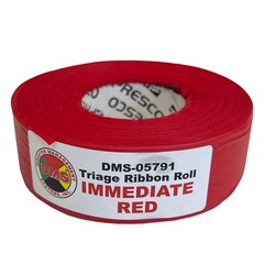 Conterra Four Color Triage Tape (Black, Yellow, Green, Red)