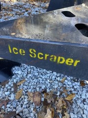 Skid Steer QA Quick Attach Ice Scraper