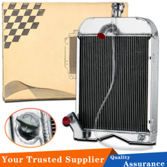 3 Row Aluminum Radiator For Ford Tractor 9N 8N 2N Model 8N8005 AR2018 w/Cap