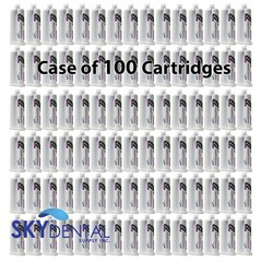 100 x FAST SET Dental VPS Impression Material 50ml Cartridges MEDIUM LIGHT HEAVY