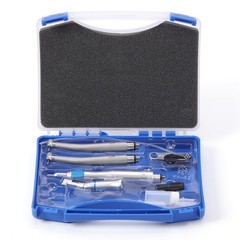 FDA Portable Dental Delivery Unit Suction Air Compressor Cart/ Handpiece kit