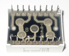 2 Digit / 2 Cathode Red 2.5 VDC 7 Segment LED Display – Two 0.57″ Digits