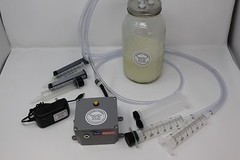 Dansha Farms™ Goat Sheep Cow Rechargeable Vacuum Milk Machine 1/2 Gallon 2 Teat