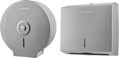 Commercial Toilet Paper Dispenser and Paper Towel Dispenser Bundle