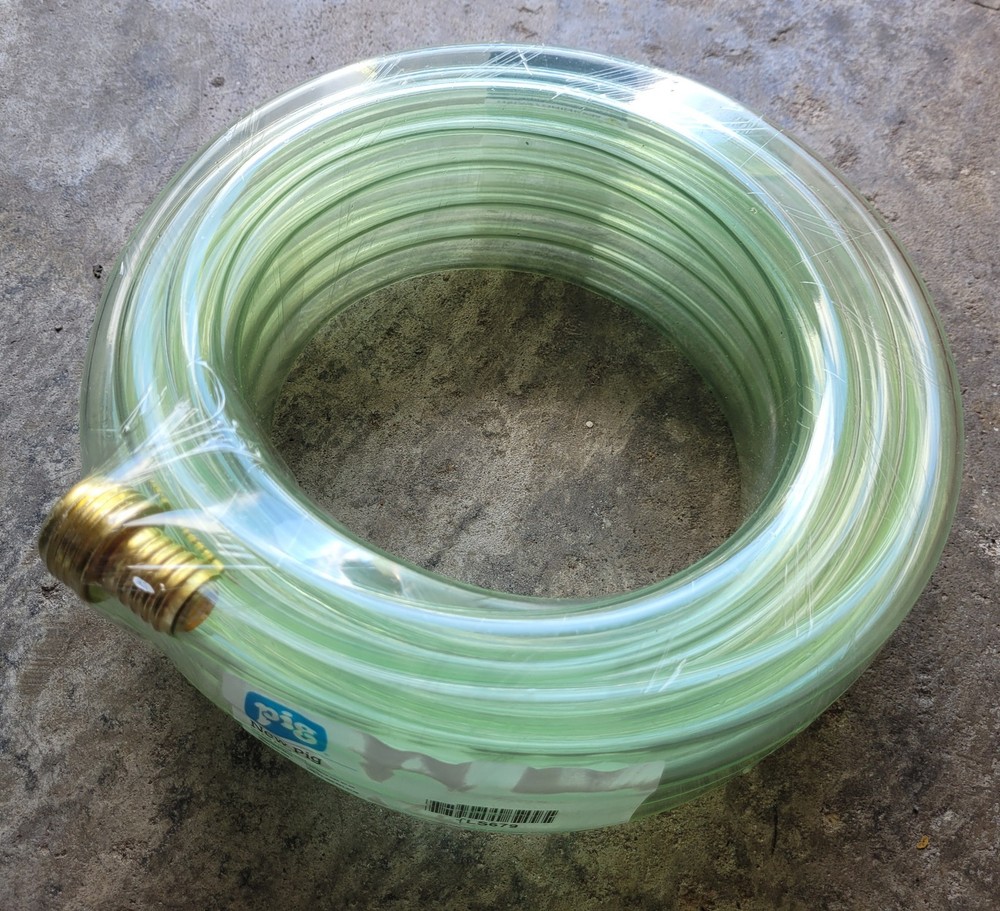 PIG Tls679 Drainage Hose, Clear, 25 Ft. NEW