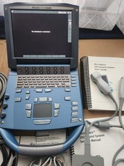 SonoSite MicroMaxx PORTABLE ULTRASOUND with C11e/P17/ECG probes, tested, due2025