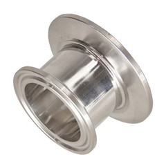 HFS(R) Tri Clamp 1.5″ to 2″ Flat Concentric Reducer Sanitary Fittings SS304