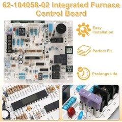 62-104058-02 Replacement Integrated Furnace Control Board for Rheem