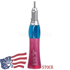 NSK Style Dental Low Speed Handpiece Straight Nosecone Standard E-Type Pink